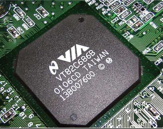 circuito integrado o chipset puente sur