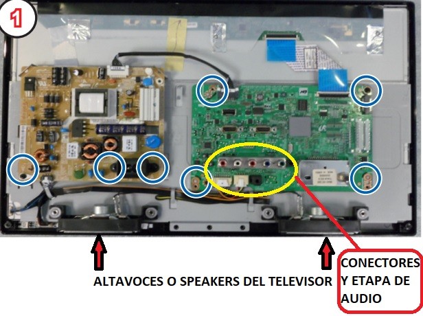LOCALIZANDO LA ETAPA DE AUDIO Y LOAS ALTAVOCES EN TELEVISOR SIN SONIDO LOCALIZANDO LA ETAPA DE AUDIO Y LOAS ALTAVOCES EN TELEVISOR SIN SONIDO