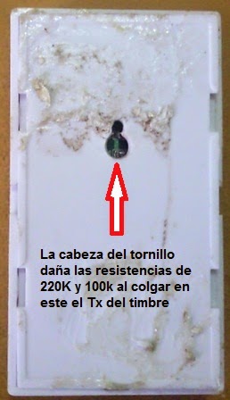 Reparación de un timbre inalambrico reparación de un timpre inalámbrico