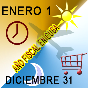 año fiscal en cuba desde 1 de enero hasta 31 de diciembre