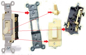 interruptor de luz por dentro