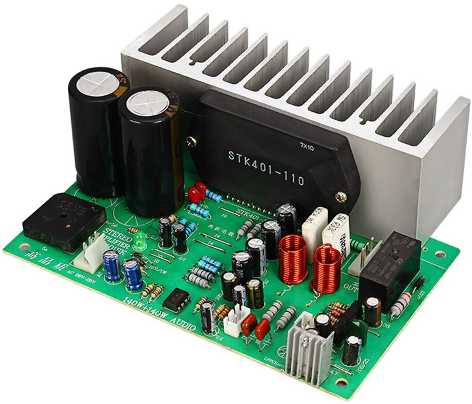 Comprar el circuito completo para la potencia de audio