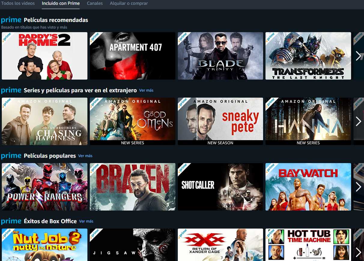 películas recomendadas con amazon prime video películas recomendadas con amazon prime video