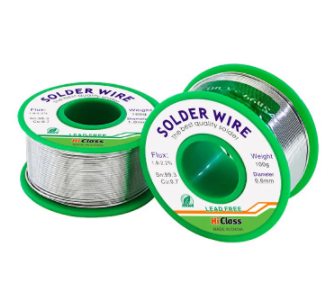 estaño para soldadura con cautin y pistola y aire caliente