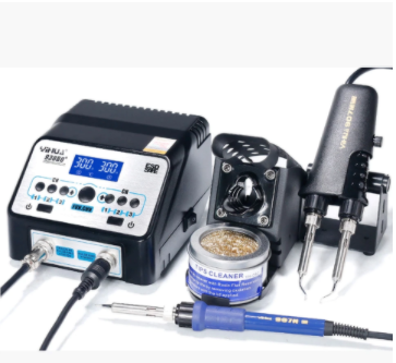 soldador pinzas para smd