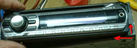 QUITAR PANEL FRONTAL DE SONY DVD