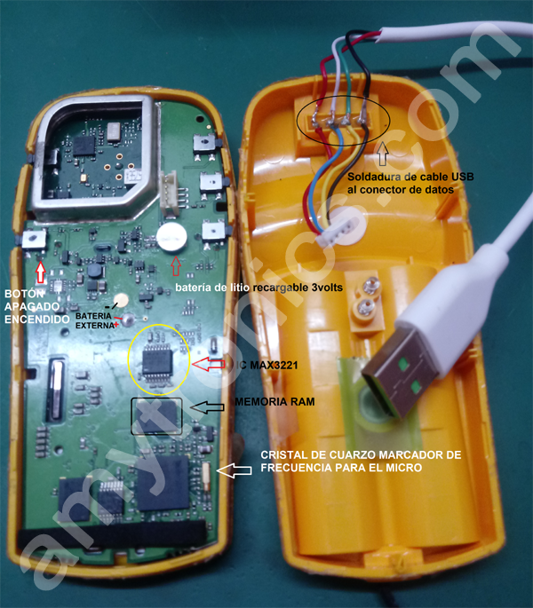 gps garmin etrex h abierto listo para reparar gps garmin etrex h abierto listo para reparar