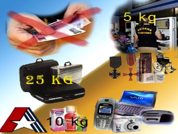 libre de pago a cuba o sin pagar en aduana