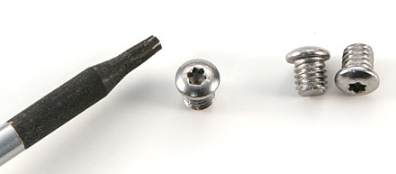 punta destornillador torx y tornillos