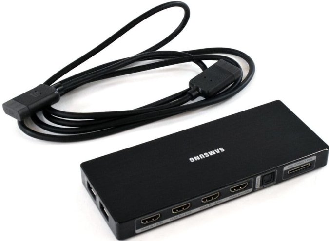 caja samsung one connect con cable