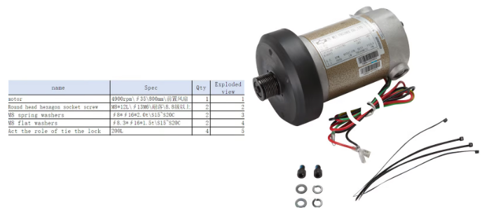 motor para cintas de correr Domyos. Puede servir para otras máquinas.