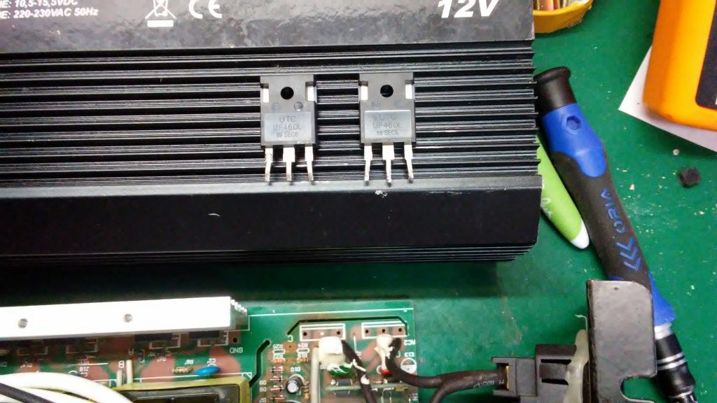 Mosfet de potencia de salida del inversor de voltaje