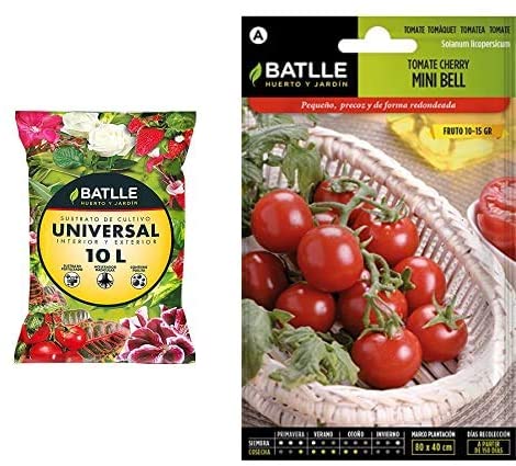 Semillas de Tomates Cherry ecológicas más sustrato para su semillero