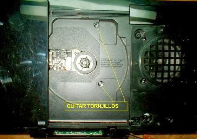 desarme o despiece del componente de audio panasonic sc-hc27