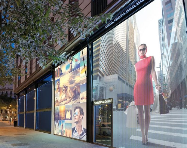 Iluminar escaparates con leds y paneles solares 