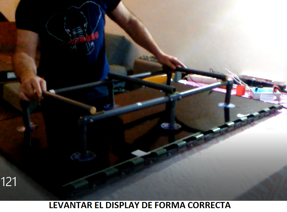 Forma correcta de levantar el panel LCD para reparar el tv que se oye pero no se cuando está seguro que son los leds.