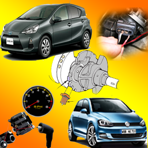 sensor posición CKP en motor del auto