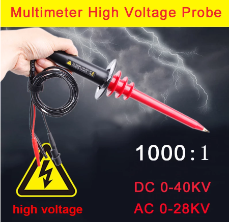 sonda para medir alto voltaje en hornos de microondas