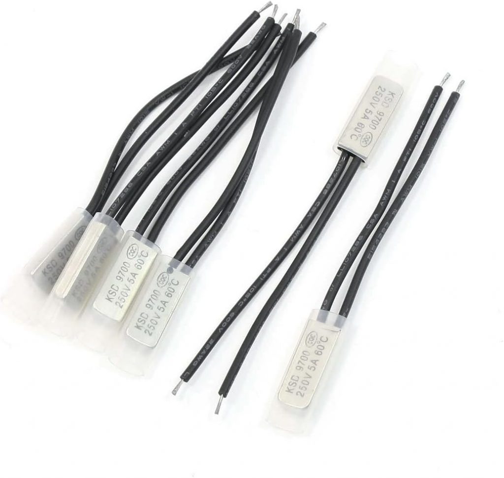 protector térmico bimetálico normalmente cerrado