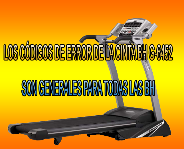 códigos de error de cintas BH