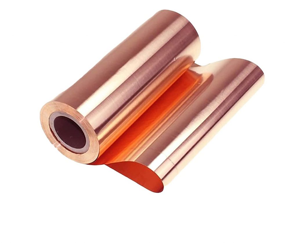 rollo de lámina de cobre