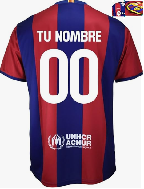 Camiseta del Fútbol Club barcelona para ponerle tu nombre en Amazon.es