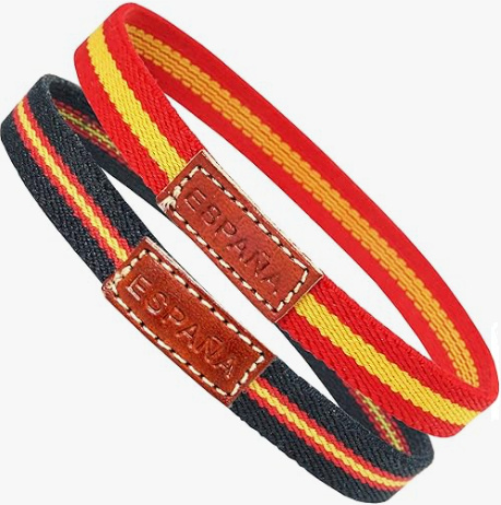 pulseras banderas de España en amazon.es