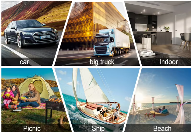 Aire acondicionado de 12 o 24 voltios multipropósito Aire acondicionado de 12 o 24 voltios multipropósito.