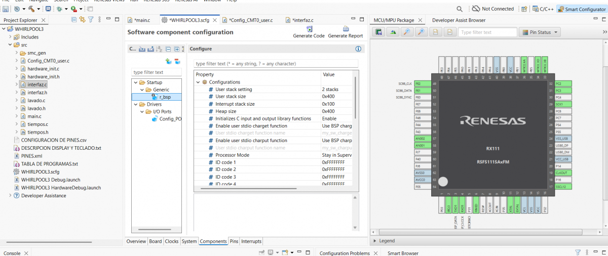 PROGRAMANDO MPU CON e2 Studio de Renesas