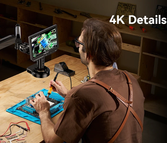 microscopio digital para electrónica